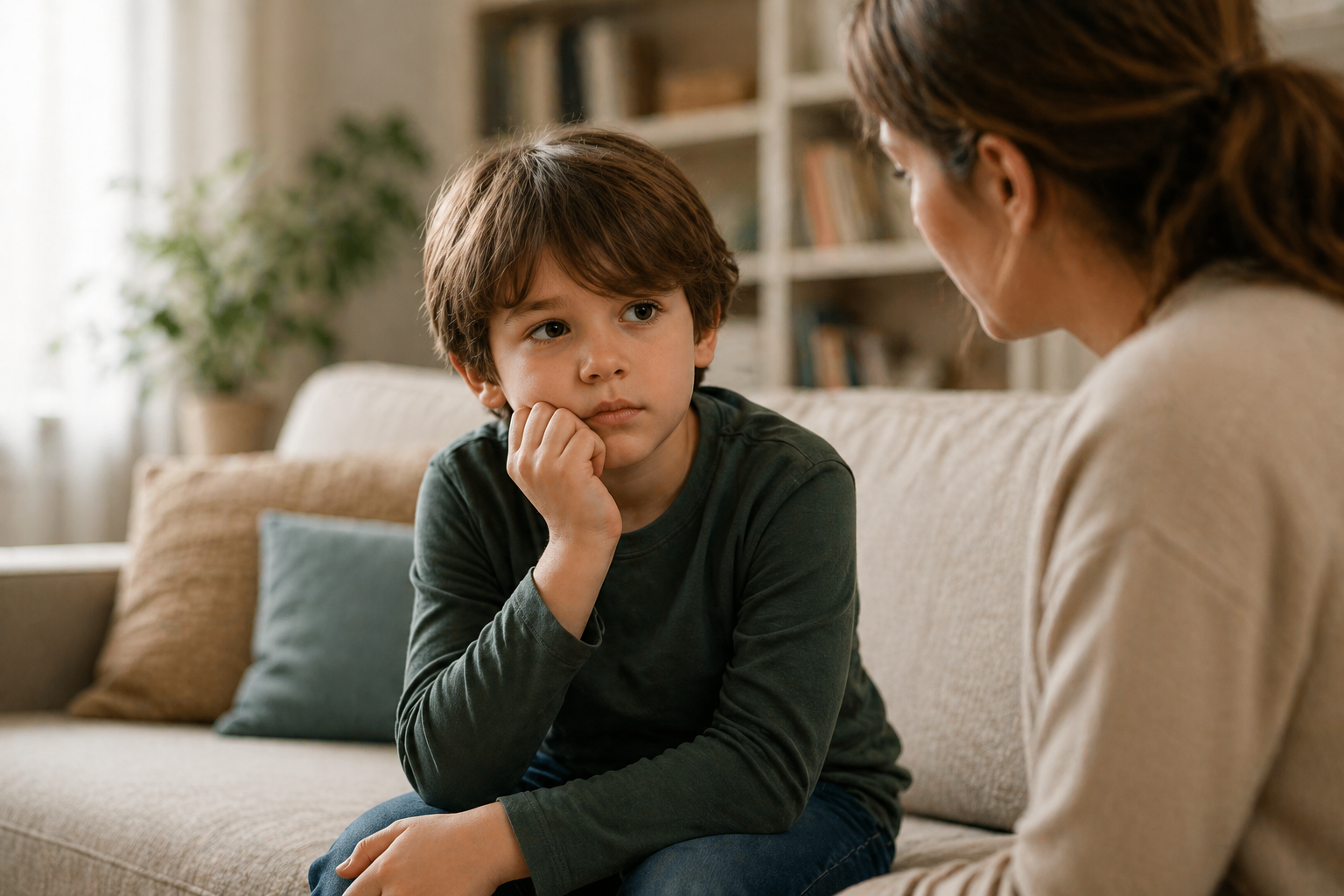 Dlaczeg dziecko mowi nie wiem